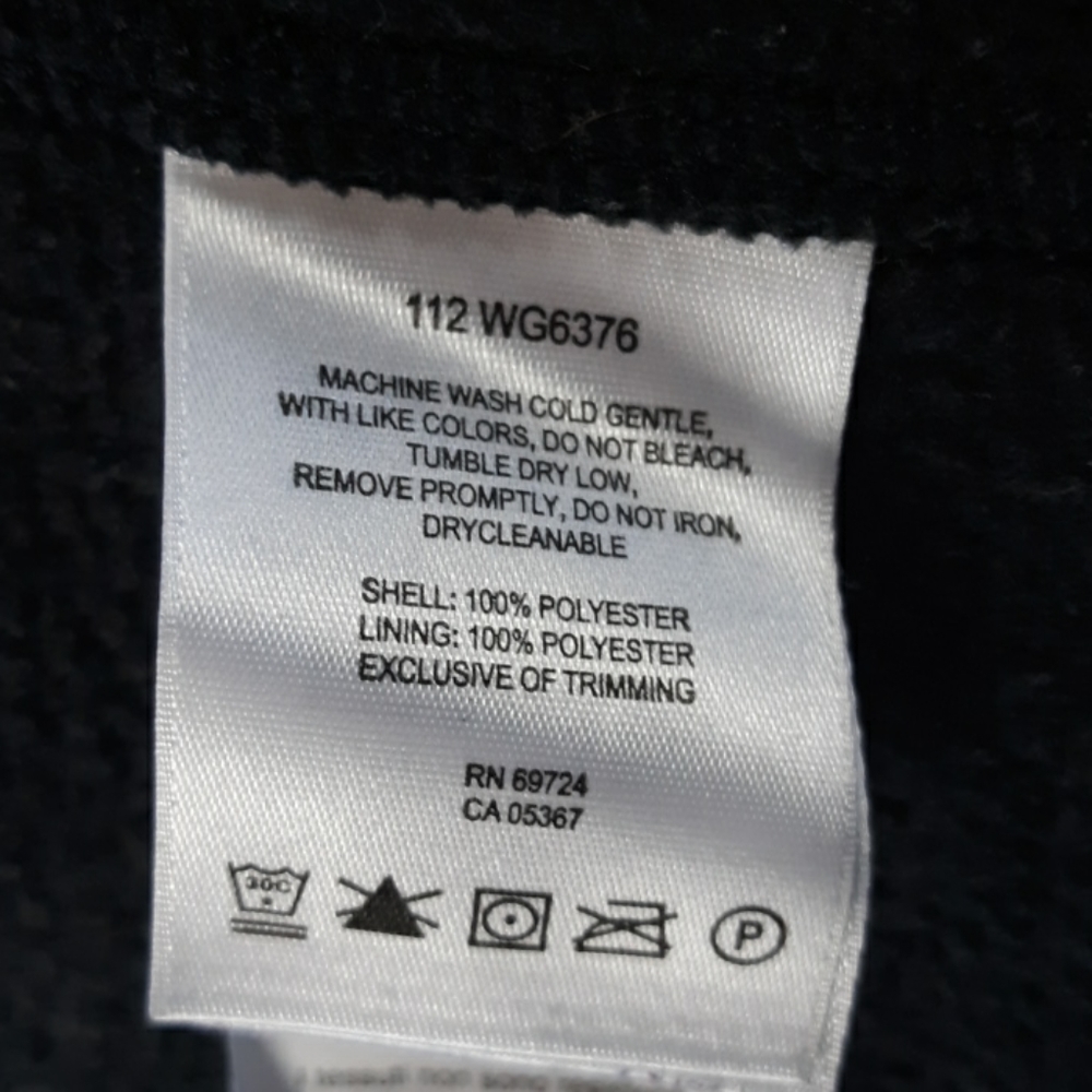 Columbia fleece turtleneck jacket Girls 14-16 - Picture 5 of 7
